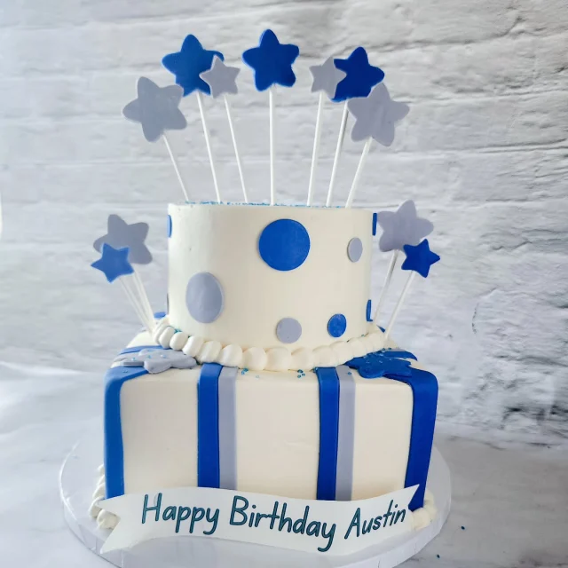 Happy Birthday Austin!
A cake topper was added later by my client! 😊🎉🎂

#cake #customcake #birthdaycake #creativecakes #marysvilleohio #richwoodohio #ohiosmallbusiness #columbusfoodie #buttercreamcake #cakeartist #cakesofinstagram #homebakersofinstagram
